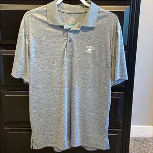 Men’s gray polo